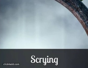 Scrying, beginner's guide by E.M. Fairchilde, paperback, new
