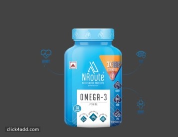 Buy Omega3 Fish Oil Supplements Online in India NRoute