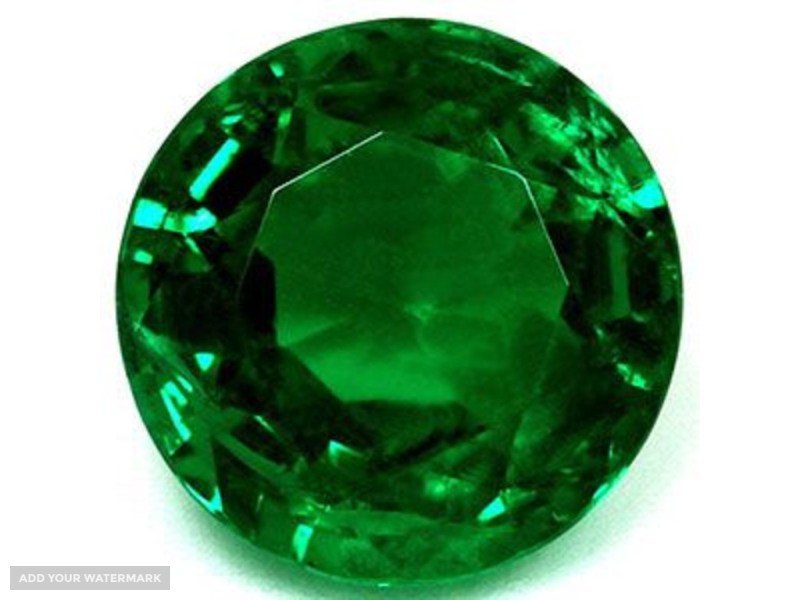 Buy GIA certified emerald round green stone