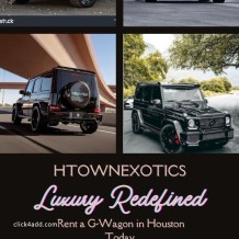 Luxury Redefined: Rent a G-Wagon in Houston Today