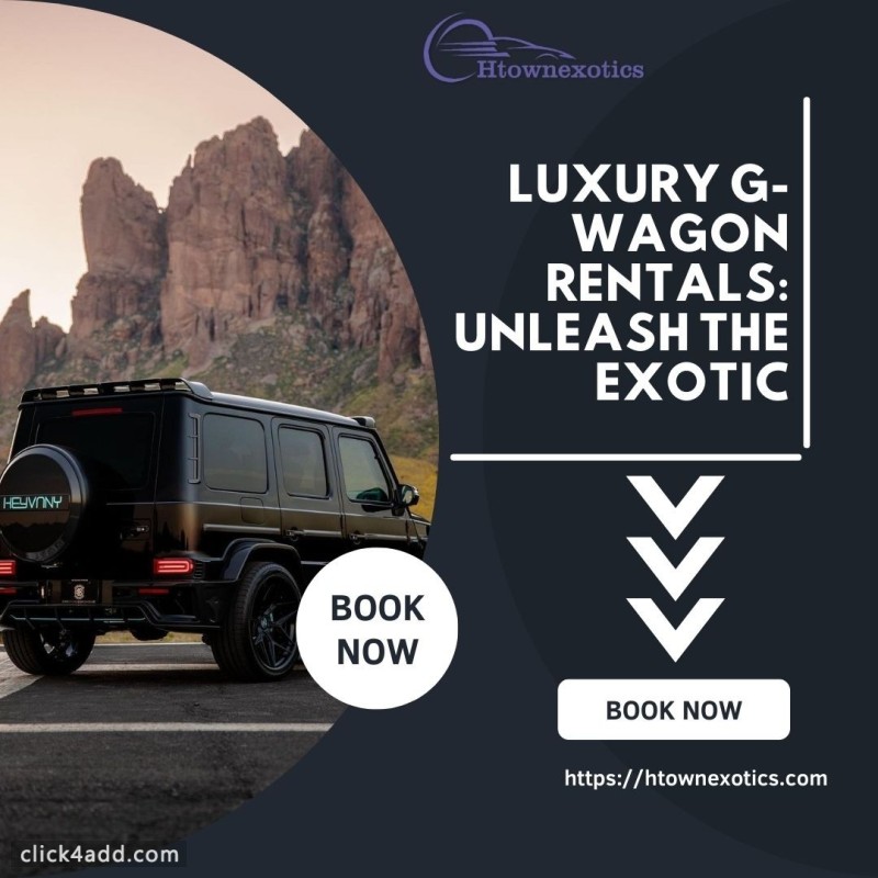 Luxury G-Wagon Rentals: Unleash the Exotic