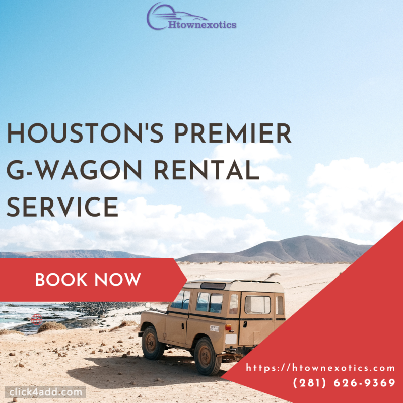   Houston's Premier G-Wagon Rental Service