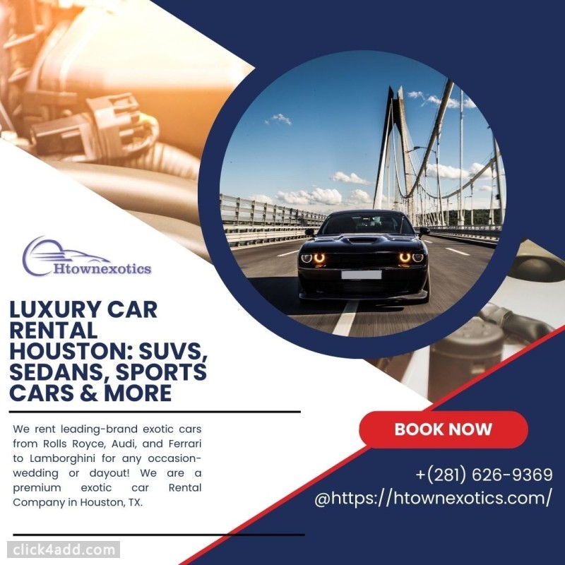 Luxury Car Rental Houston: SUVs, Sedans, Sports Cars