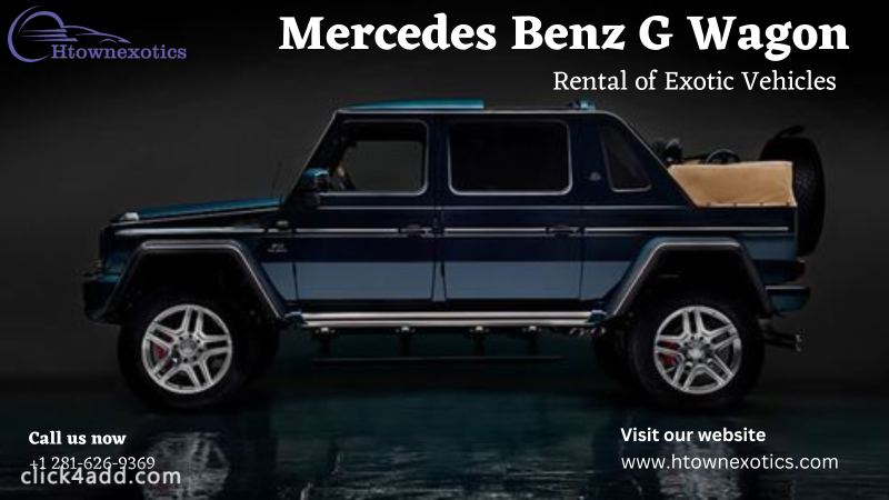 Mercedes Benz G Wagon Rental | Own the Road
