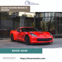 Luxury Corvette Rentals in Houston!