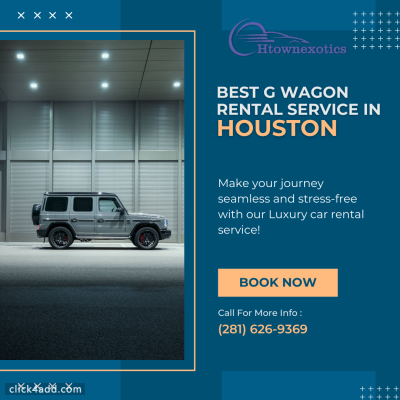 Best G Wagon Rental Service in Houston, TX