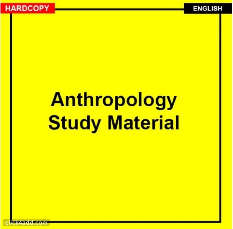 Best Anthropology Notes For UPSC
