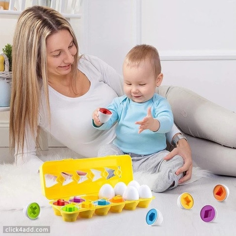 Montessori Eggs Learning Educational Toy