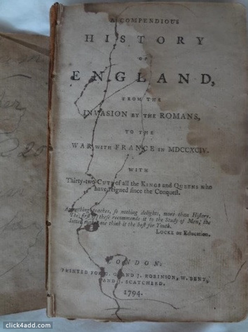 1794 - A Compendious History Of England 