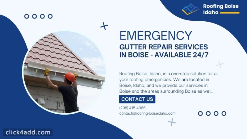  Emergency Gutter Repair Services in Boise - Available 24/7
