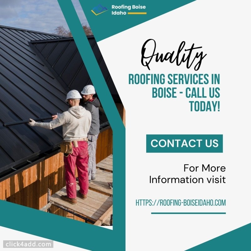  Quality roofing services in Boise - Call us today!