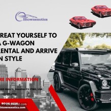 Treat Yourself to a G-Wagon Rental and Arrive 