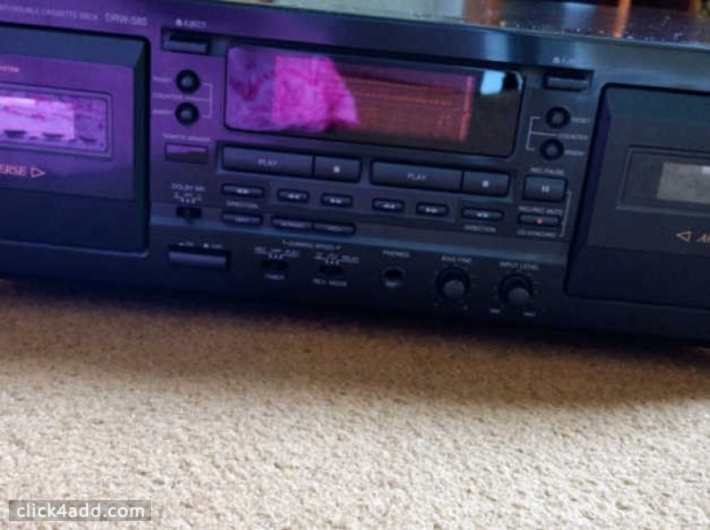 Denon Stereo Twin Cassette Tape Deck in Bracknell 