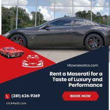 Rent a Maserati for a Taste of Luxury 