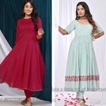 Shop the latest designer cotton kurtas for women Online from JOVI Fashion