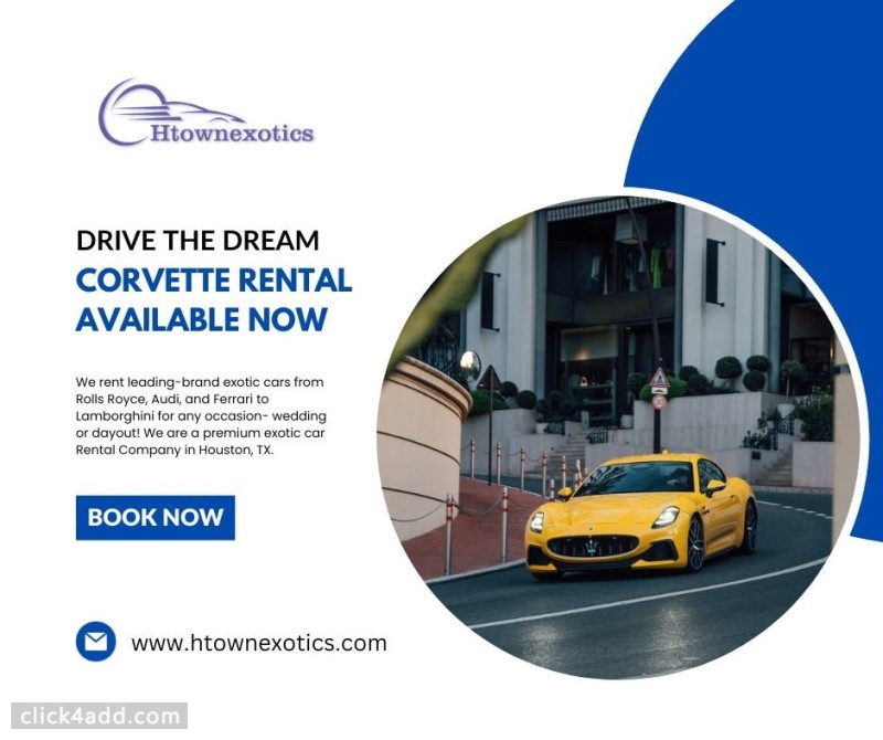 Drive the Dream: Corvette Rental Available Now