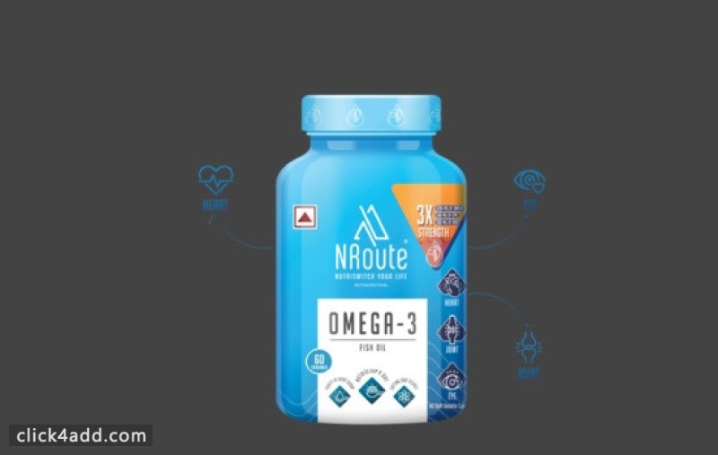 Buy Omega3 Fish Oil Supplements Online in India NRoute