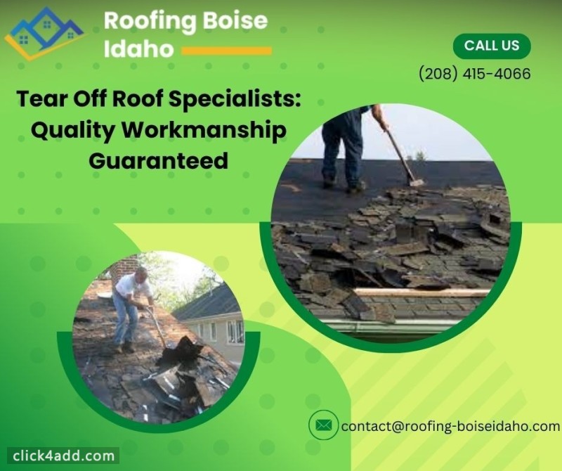 Tear Off Roof Specialists: Quality Workmanship Guaranteed