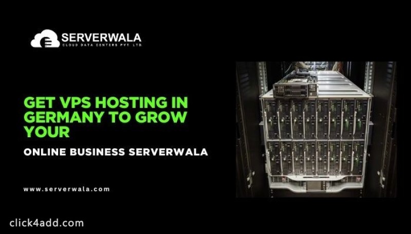Get VPS Hosting in Germany from Serverwala to Grow your Online Busines