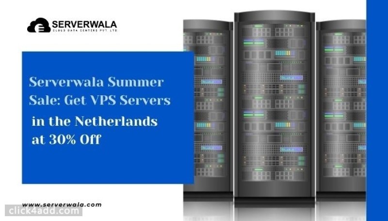 Serverwala Summer Sale: Get VPS Servers in the Netherlands at 30% Off