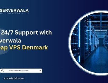 Get 24/7 Support with Serverwala Cheap VPS Denmark