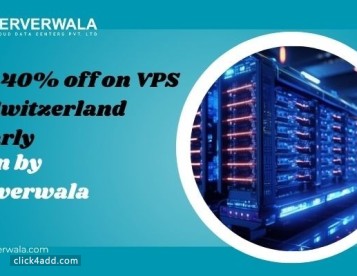 Get 40% off on VPS in Switzerland Yearly Plan by Serverwala