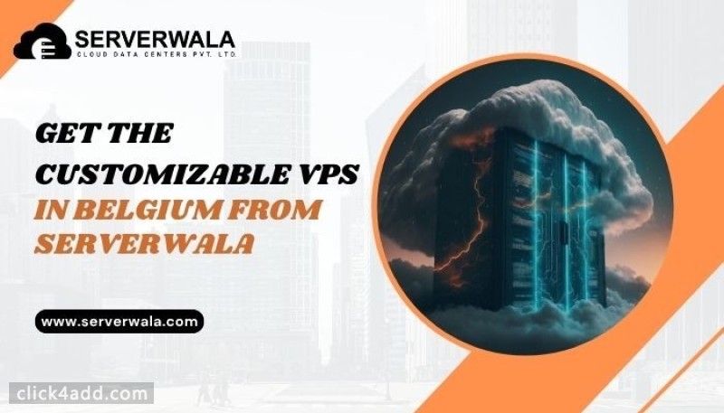 Get the Customizable VPS in Belgium from Serverwala