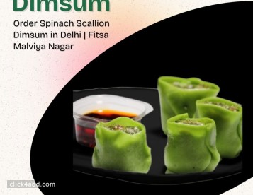 Spinach Scallion Dimsum Order in Delhi | Fresh, Light & Flav