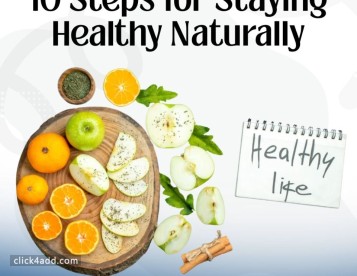 10 Steps for Staying Healthy Naturally
