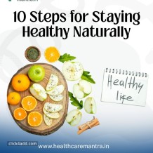 10 Steps for Staying Healthy Naturally