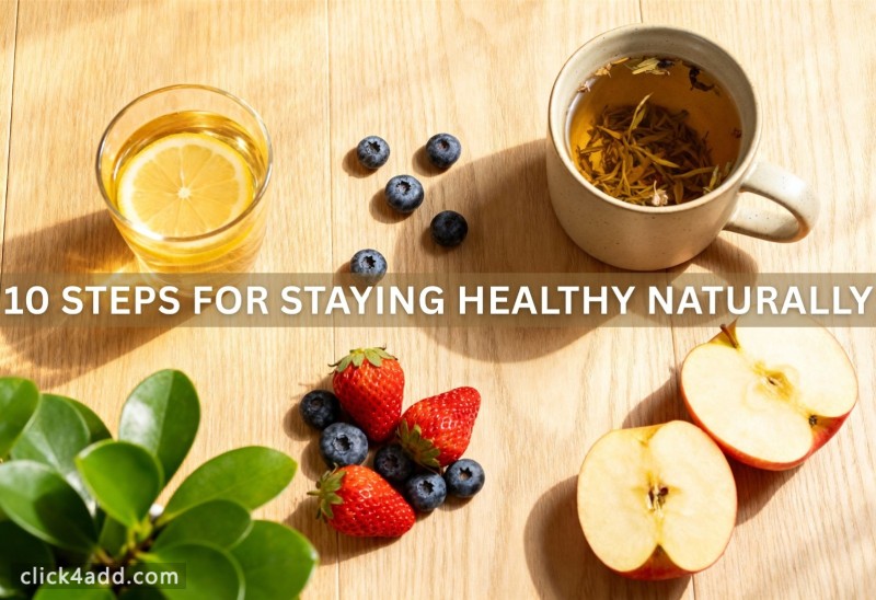 10 Steps for Staying Healthy Naturally