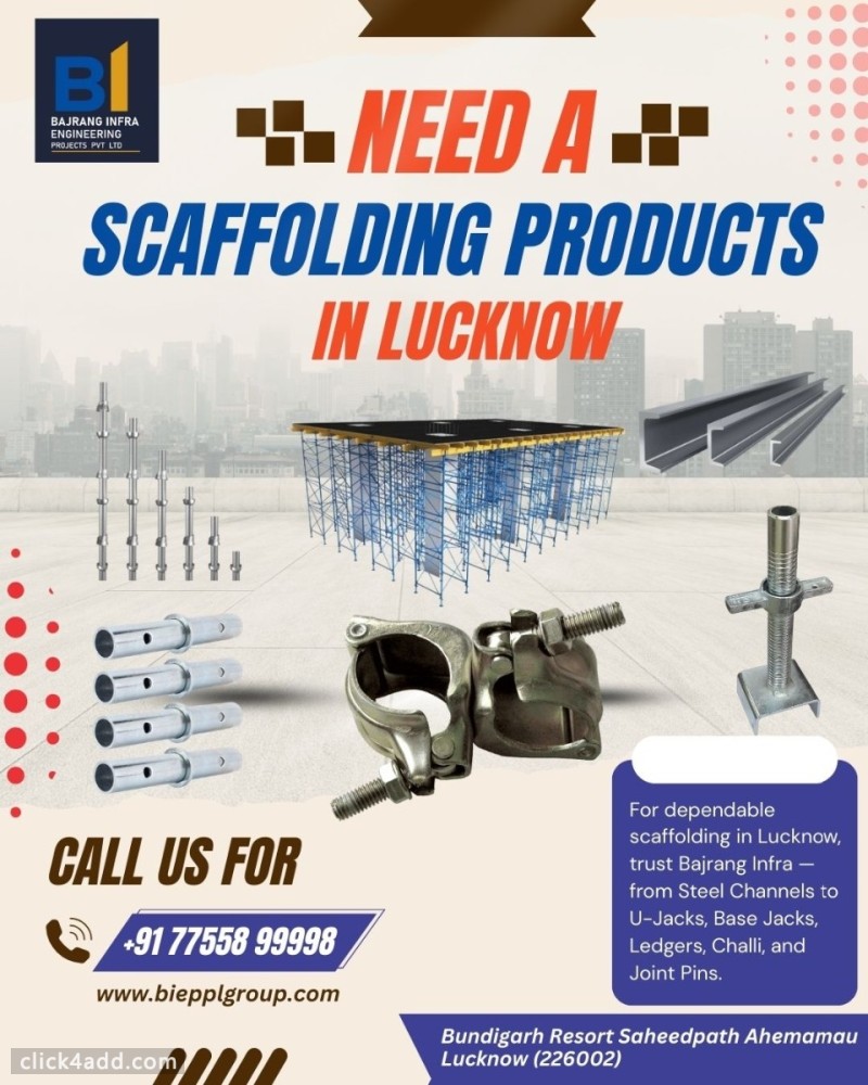 Scaffolding Products in Lucknow by Bajrang Infra