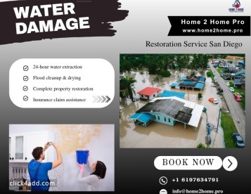 Water Damage Restoration in San Diego