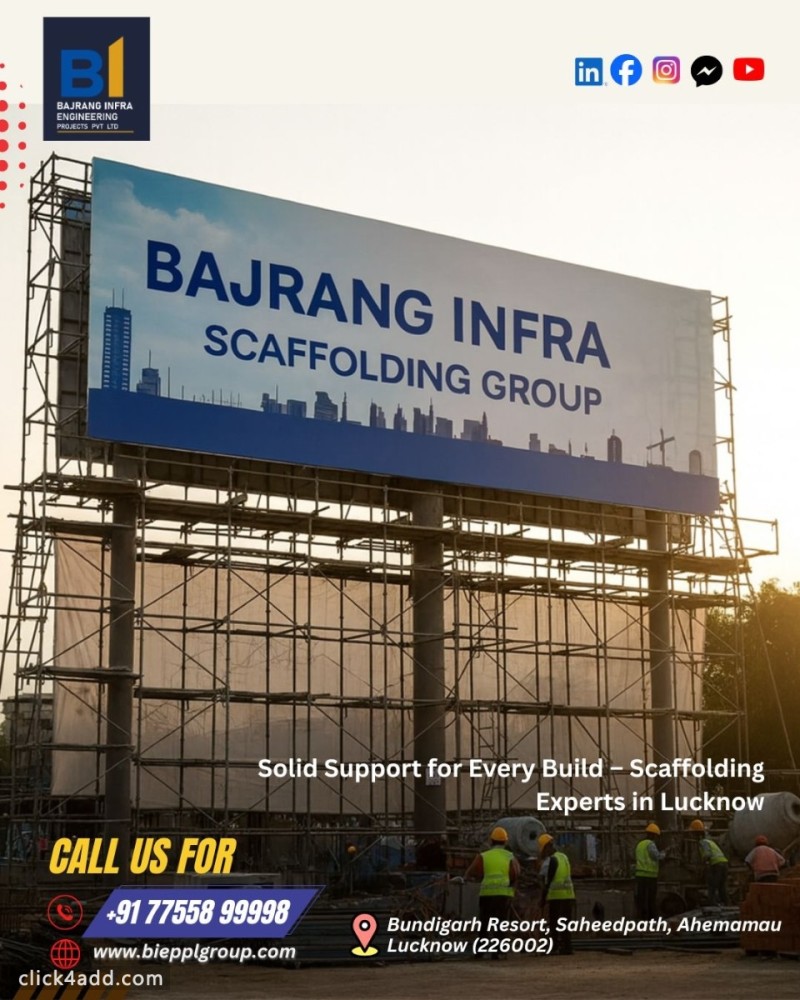 Scaffolding Products in Lucknow for Rent & Manufacturing Support