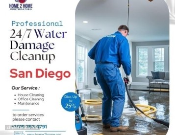 Water Damage Restoration in San Diego Fast Service