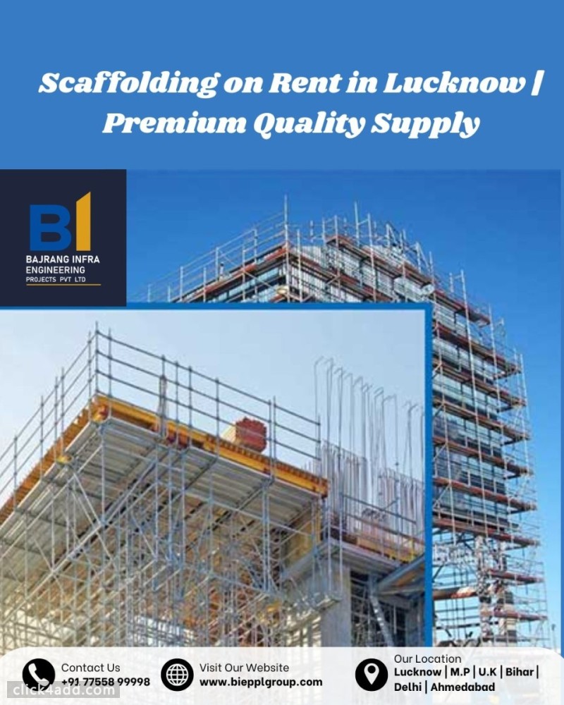 Scaffolding on Rent in Lucknow | Premium Quality Supply