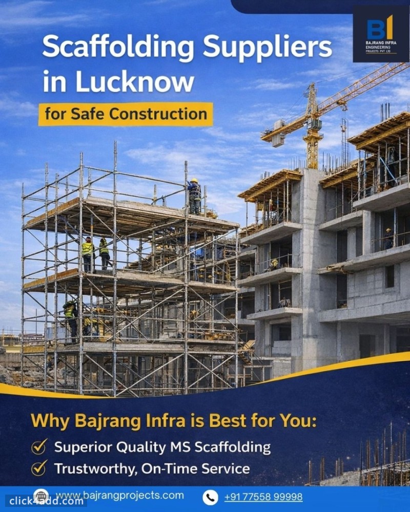 Scaffolding Suppliers in Lucknow for Safe Construction