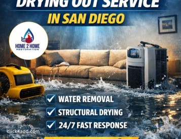 Emergency Drying Out Service in San Diego