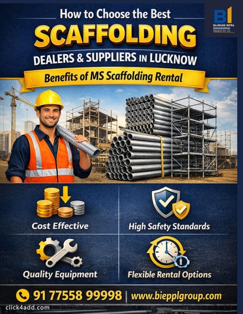 How to Choose the Best Scaffolding Dealers & Suppliers in Lucknow