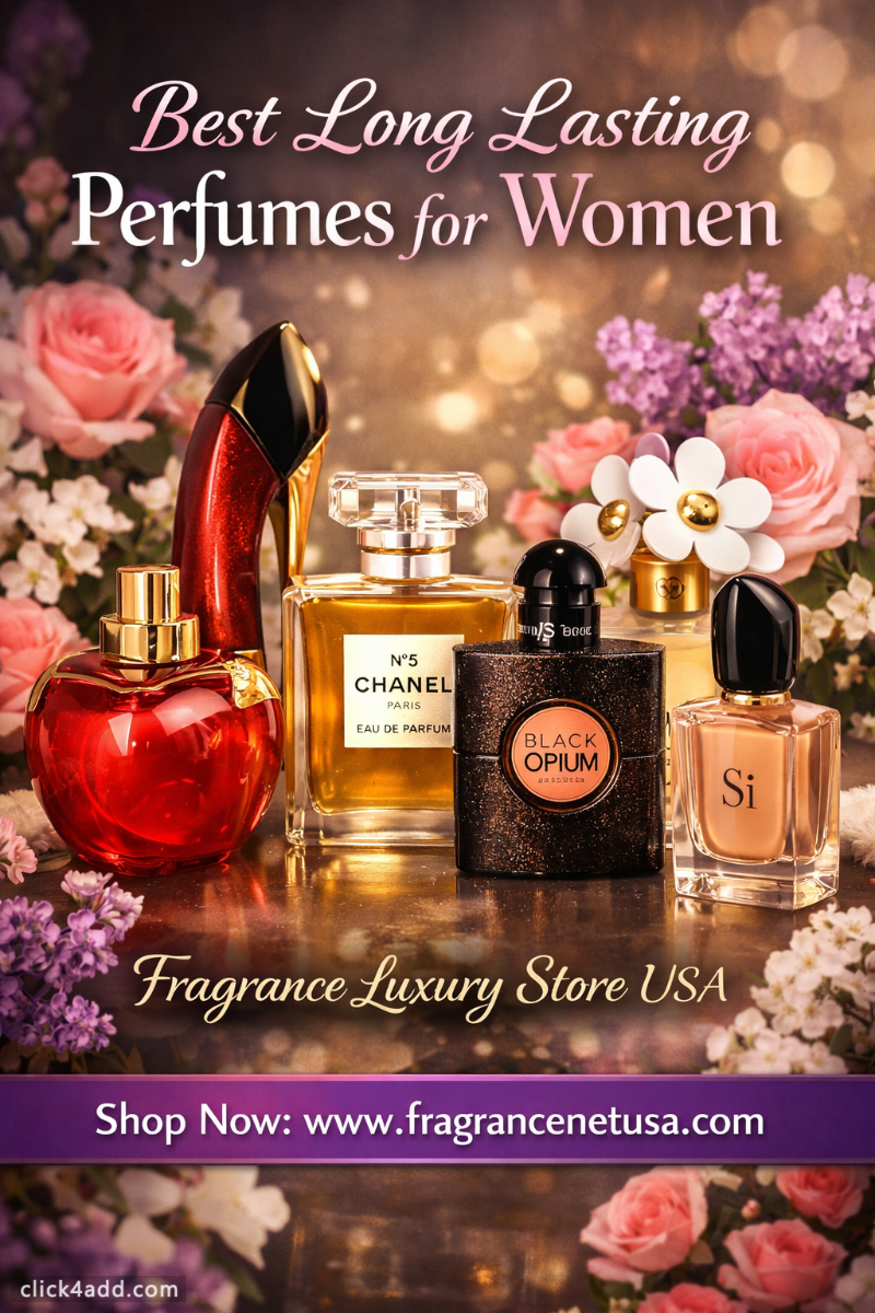 Best Long Lasting Perfumes for Women | Fragrance Luxury Store USA