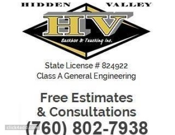 Hidden Valley Backhoe & Trucking, Inc.