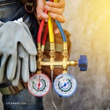 refrigerant pressure testing and hvac service—care services inc