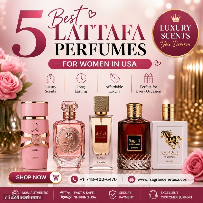 5 Best Lattafa Perfumes for Women in USA: Affordable Luxury Scents
