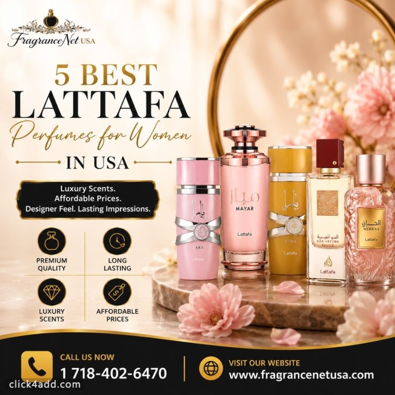 Fragrancenet Perfume in USA – Best Lattafa Perfumes for Women