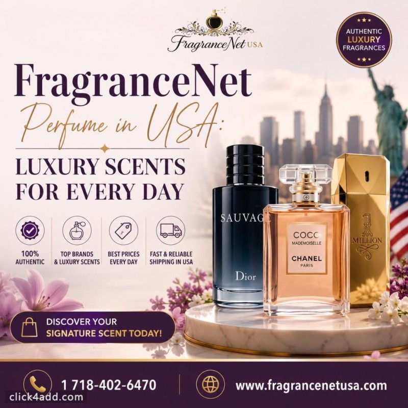 FragranceNet Perfume in USA: Luxury Scents for Every Day