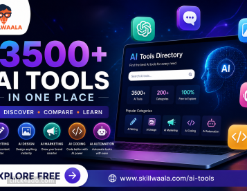 Free AI Tools Training with Practical Learning and Certificate | Skill