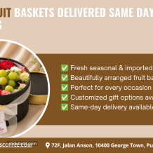 Same Day Fruit Basket Delivery Penang